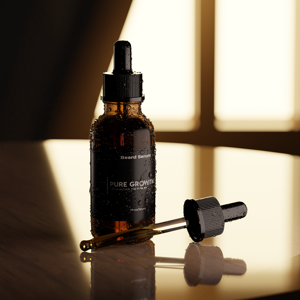 PureGrowth Beard Serum – 1 fl oz